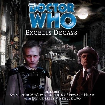 Okładki książek z cyklu Doctor Who: Excelis