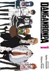 Okładka książki Danganronpa. Koszmar w Akademii Marzeń #1 Spike Chunsoft, Hajime Touya