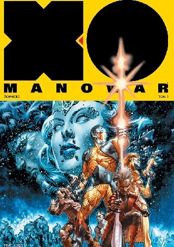 Okładki książek z cyklu X-O Manowar