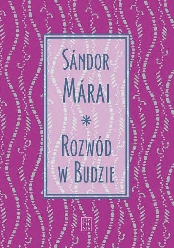 Okładka książki Rozwód w Budzie Sándor Márai
