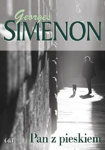 Okładka książki Pan z pieskiem Georges Simenon