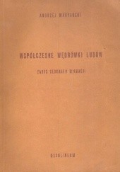 Okładka książki Współczesne wędrówki ludów. Zarys geografii migracji Andrzej Maryański