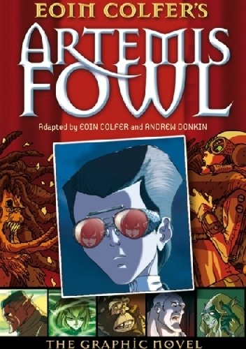 Okładki książek z cyklu Artemis Fowl: The Graphic Novel