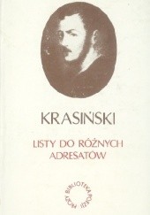 Okładka książki Listy do różnych adresatów T. 1 i T. 2 Zygmunt Krasiński