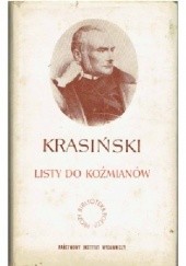 Okładka książki Listy do Koźmianów Zygmunt Krasiński