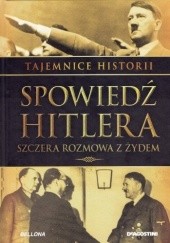 Okładka książki Spowiedź Hitlera. Szczera rozmowa z Żydem Christopher Macht