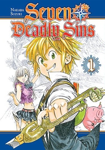 Okładki książek z cyklu Seven Deadly Sins