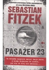 Okładka książki Pasażer 23 Sebastian Fitzek