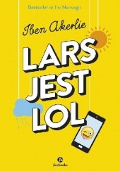 Okładka książki Lars jest LOL Iben Akerlie