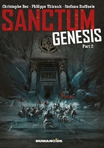 Okładki książek z cyklu Sanctum Genesis