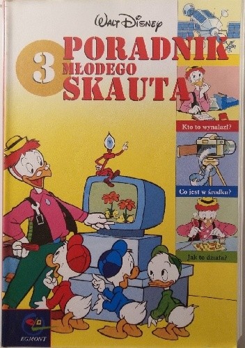Okładki książek z cyklu Poradnik Młodego Skauta