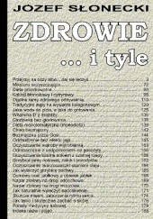 Okładka książki Zdrowie... i tyle Józef Słonecki