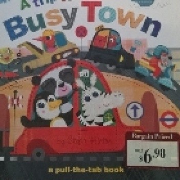 Okładka książki A trip to Busy Town Steph Hinton, Sally Hopgood