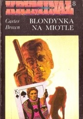 Okładka książki Blondynka na miotle Carter Brown