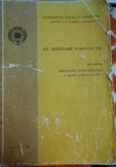 Okładka książki Ku pedagogii pogranicza Zbigniew Kwieciński, Lech Witkowski