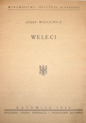 Okładka książki Weleci Józef Widajewicz
