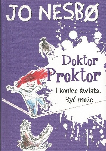 Okładki książek z cyklu Doktor Proktor