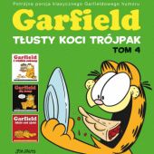 Okładka książki Garfield. Tłusty koci trójpak. Tom 4 Jim Davis