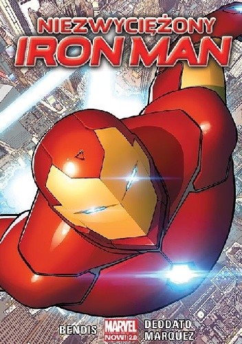 Okładki książek z cyklu Niezwyciężony Iron Man