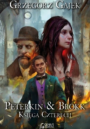 Okładki książek z cyklu Peterkin & Brokk
