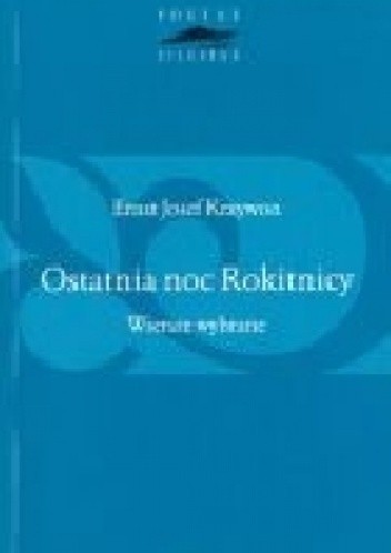 Okładki książek z serii Poetae Silesiae