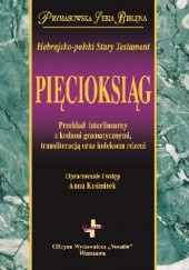 Hebrajsko-polski Stary Testament. Pięcioksiąg