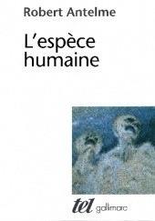 Okładka książki L'espèce humaine Robert Antelme
