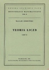 Okładka książki Teoria liczb Wacław Sierpiński