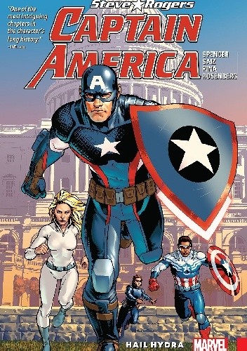 Okładki książek z serii Captain America: Steve Rogers