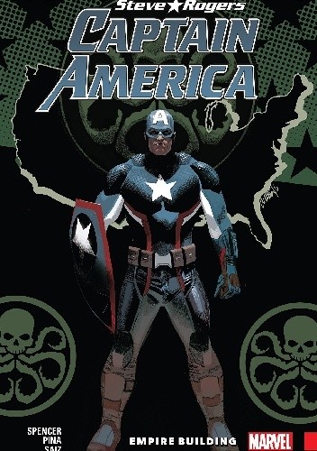 Okładki książek z cyklu Captain America: Steve Rogers