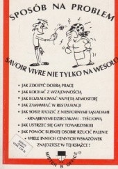 Okładka książki Sposób na problem. Savoir Vivre nie tylko na wesoło Mieczysław Bogdan Hirszler