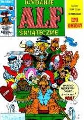 Okładka książki Alf wydanie świąteczne 12/1992 Michael Gallagher