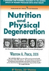 Okładka książki Nutrition and Physical Degeneration Weston Price