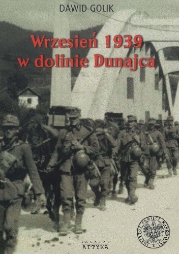 Okładka książki Wrzesień 1939 w dolinie Dunajca Dawid Golik