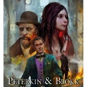 Okładka książki Peterkin & Brokk: Księga Czterech Grzegorz Gajek