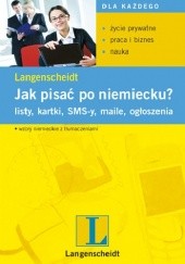 Okładka książki Jak pisać po niemiecku? Maciej Ganczar