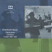 Okładka książki Nowohucki design. Historia wnętrz i ich twórcy w latach 1949–1959 Leszek J. Sibila
