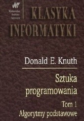 Okładka książki Sztuka programowania Donald Knuth