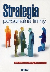 Okładka książki Strategia personalna firmy Marta Juchnowicz