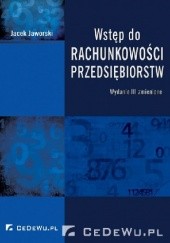 Okładka książki Wstęp do rachunkowości przedsiębiorstw Jacek Jaworski