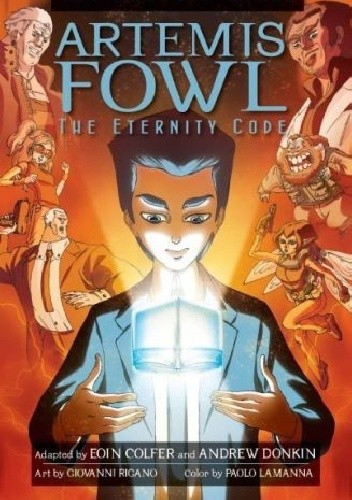 Okładki książek z cyklu Artemis Fowl: The Graphic Novel