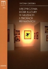 Okładka książki Ubezpieczenia dóbr kultury w muzeach i zbiorach prywatnych Iwona Gredka