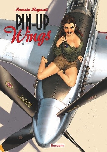 Okładki książek z serii Pin-Up Wings