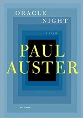 Okładka książki Oracle Night Paul Auster