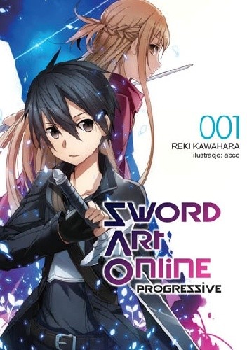 Okładki książek z cyklu Sword Art Online Progressive [Kotori]