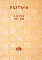 Okładka książki Liryki 1930-1964 Julian Przyboś