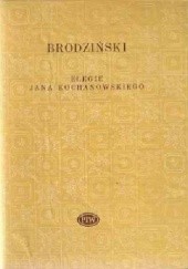 Okładka książki Elegie Jana Kochanowskiego Kazimierz Brodziński