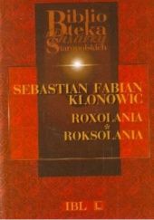 Okładka książki Roxolania. Roksolania Sebastian Fabian Klonowic