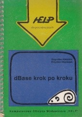 Okładka książki dBase krok po kroku Bogusław Kasprzak, Zbigniew Olejniczak