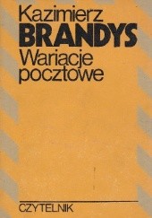 Okładka książki Wariacje pocztowe Kazimierz Brandys